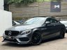 USED 2017 67 MERCEDES-BENZ C CLASS 2.1 C250d AMG Line (Premium Plus) Coupe 2dr Diesel G-Tronic+ Euro 6 (s/s) (204 ps) BURMISTER SOUND+PAN ROOF