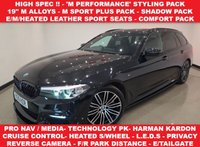 USED 2019 19 BMW 5 SERIES 2.0 520d M Sport Touring 5dr Diesel Auto xDrive Euro 6 (s/s) (190 ps) 
