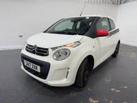 USED 2017 17 CITROEN C1 1.2 PureTech Furio Hatchback 3dr Petrol Manual Euro 6 (82 ps) 2 keys, A/C, alloys, bluetooth, DAB