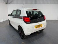 USED 2017 17 CITROEN C1 1.2 PureTech Furio Hatchback 3dr Petrol Manual Euro 6 (82 ps) 2 keys, A/C, alloys, bluetooth, DAB