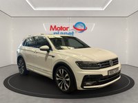 USED 2017 67 VOLKSWAGEN TIGUAN 2.0 TDI R-Line SUV 5dr Diesel DSG 4Motion Euro 6 (s/s) (150 ps) SAT-NAV + PANORAMIC SUNROOF + HEATED SEATS + PARKING SENSORS