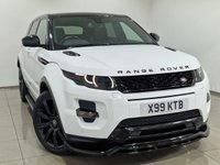 USED 2014 X LAND ROVER RANGE ROVER EVOQUE 2.0 Si4 Dynamic Lux Fuji White SUV 5dr Petrol Auto 4WD Euro 5 (s/s) (240 ps) 