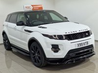 USED 2014 X LAND ROVER RANGE ROVER EVOQUE 2.0 Si4 Dynamic Lux Fuji White SUV 5dr Petrol Auto 4WD Euro 5 (s/s) (240 ps) 