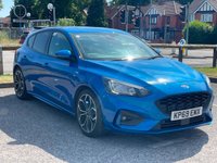 USED 2019 69 FORD FOCUS 1.0T EcoBoost ST-Line X Hatchback 5dr Petrol Auto Euro 6 (s/s) (125 ps) NAV - SENSORS - LEATHER