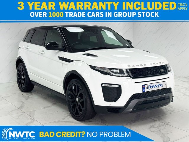 View our Land Rover Range Rover Evoque range