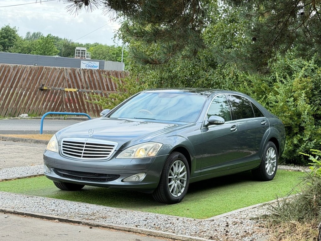 USED 2007 57 MERCEDES-BENZ S-CLASS 3.0 S320 CDI V6 Saloon 4dr Diesel G-Tronic Euro 4 (231 ps) PAN ROOF, S/CLOSE DOORS, 2KEYS
