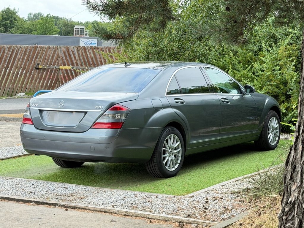 USED 2007 57 MERCEDES-BENZ S-CLASS 3.0 S320 CDI V6 Saloon 4dr Diesel G-Tronic Euro 4 (231 ps) PAN ROOF, S/CLOSE DOORS, 2KEYS