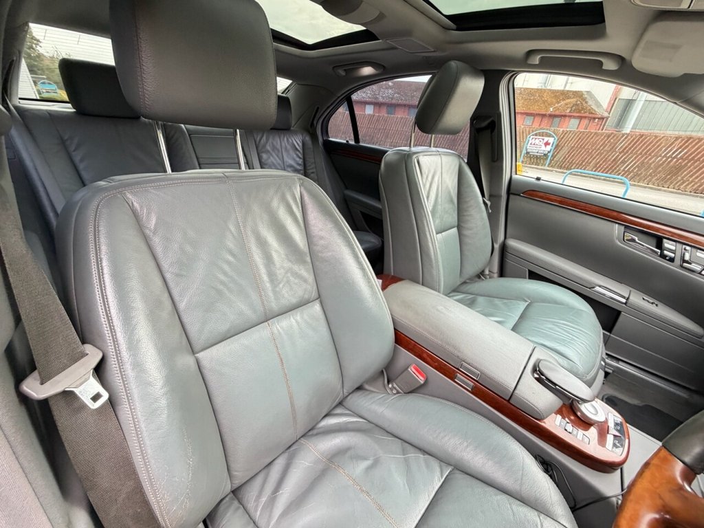 USED 2007 57 MERCEDES-BENZ S-CLASS 3.0 S320 CDI V6 Saloon 4dr Diesel G-Tronic Euro 4 (231 ps) PAN ROOF, S/CLOSE DOORS, 2KEYS