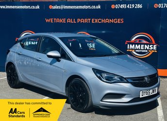 2016 VAUXHALL ASTRA 1.4i Turbo Tech Line Hatchback 5dr Petrol Manual Euro 6 (125 ps) &pound;6995.00