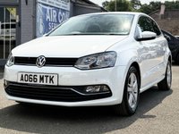 USED 2016 66 VOLKSWAGEN POLO 1.2 TSI BlueMotion Tech Match Hatchback 3dr Petrol Manual Euro 6 (s/s) (90 ps) 
