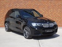 USED 2017 67 BMW X3 3.0 35d M Sport Auto xDrive Euro 6 (s/s) 5dr 20in ALLOYS, HEAD-UP, PRO NAV