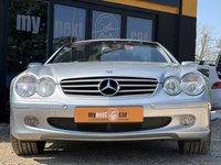USED 2004 04 MERCEDES-BENZ SL 350 3.5 SL350 2DR MERCEDES SL350 + FULL SERVICE HISTORY + GREAT SPECIFICATION + TELLUR SILVER METALLIC EXTERIOR PAINT + FULL NAVY LEATHER INTERIOR WITH BURR WALNUT WOOD TRIM + 17" ALLOYS + CRUISE CONTROL + ELECTRIC HEATED SEATS + ELECTRIC FOLDING HARDTOP ROOF + ELECTRICALLY FOLDING HEATED MIRRORS + PARKTRONIC (PTS) + SATNAV + RADIO/CD PLAYER + HEADLIGHT WASHERS + AIRCON + 12 MONTHS MOT + 6 MONTHS WARRANTY + PART EXCHANGE WELCOME + NATIONWIDE DELIVERY AVAILABLE