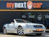 USED 2004 04 MERCEDES-BENZ SL 350 3.5 SL350 2DR MERCEDES SL350 + FULL SERVICE HISTORY + GREAT SPECIFICATION + TELLUR SILVER METALLIC EXTERIOR PAINT + FULL NAVY LEATHER INTERIOR WITH BURR WALNUT WOOD TRIM + 17" ALLOYS + CRUISE CONTROL + ELECTRIC HEATED SEATS + ELECTRIC FOLDING HARDTOP ROOF + ELECTRICALLY FOLDING HEATED MIRRORS + PARKTRONIC (PTS) + SATNAV + RADIO/CD PLAYER + HEADLIGHT WASHERS + AIRCON + 12 MONTHS MOT + 6 MONTHS WARRANTY + PART EXCHANGE WELCOME + NATIONWIDE DELIVERY AVAILABLE