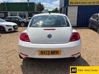 USED 2013 13 VOLKSWAGEN BEETLE 1.6 TDI BlueMotion Tech Design Hatchback 3dr Diesel Manual Euro 5 (s/s) (105 ps) ABS AND AIR CON