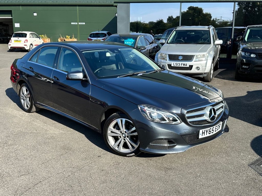 USED 2015 65 MERCEDES-BENZ E CLASS 2.1 E220 BlueTEC SE Saloon 4dr Diesel G-Tronic+ Euro 6 (s/s) (177 ps) 