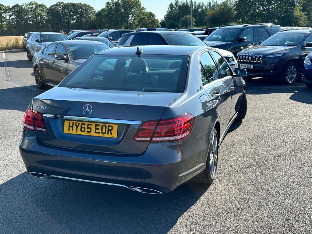USED 2015 65 MERCEDES-BENZ E CLASS 2.1 E220 BlueTEC SE Saloon 4dr Diesel G-Tronic+ Euro 6 (s/s) (177 ps) 