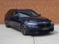 USED 2022 22 BMW 5 SERIES 3.0 530d MHT M Sport Touring Steptronic xDrive Euro 6 (s/s) 5dr 20in ALLOYS, FULL BMW HISTORY