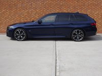 USED 2022 22 BMW 5 SERIES 3.0 530d MHT M Sport Touring Steptronic xDrive Euro 6 (s/s) 5dr 20in ALLOYS, FULL BMW HISTORY