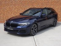 USED 2022 22 BMW 5 SERIES 3.0 530d MHT M Sport Touring Steptronic xDrive Euro 6 (s/s) 5dr 20in ALLOYS, FULL BMW HISTORY