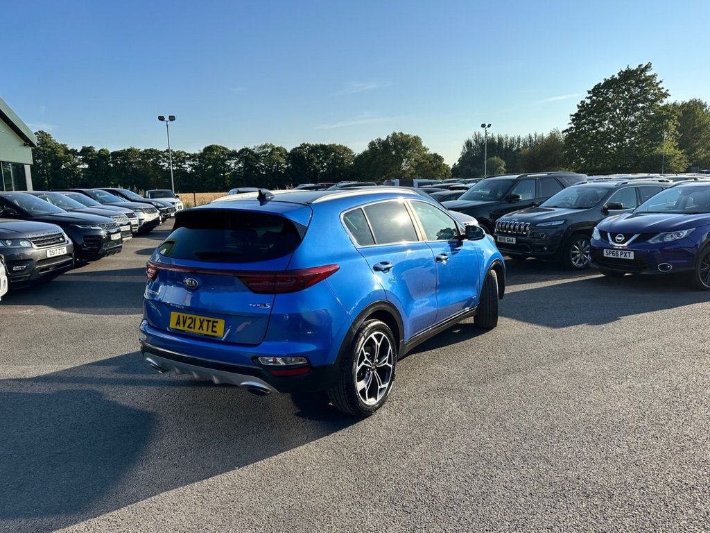 USED 2021 21 KIA SPORTAGE 1.6 T-GDi GT-Line S SUV 5dr Petrol DCT AWD Euro 6 (s/s) (174 bhp) 