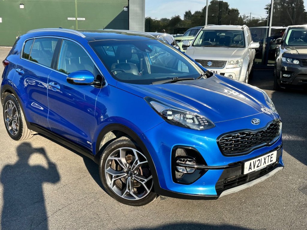 USED 2021 21 KIA SPORTAGE 1.6 T-GDi GT-Line S SUV 5dr Petrol DCT AWD Euro 6 (s/s) (174 bhp) 