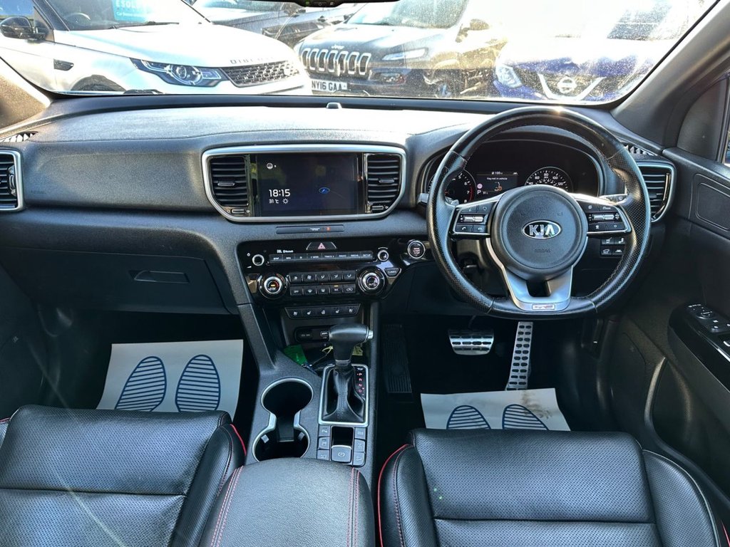 USED 2021 21 KIA SPORTAGE 1.6 T-GDi GT-Line S SUV 5dr Petrol DCT AWD Euro 6 (s/s) (174 bhp) 