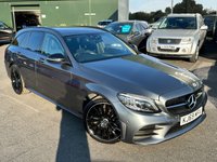 USED 2020 69 MERCEDES-BENZ C CLASS 2.0 C300d AMG Line Night Edition (Premium) Estate 5dr Diesel G-Tronic+ 4MATIC Euro 6 (s/s) (245 ps) 