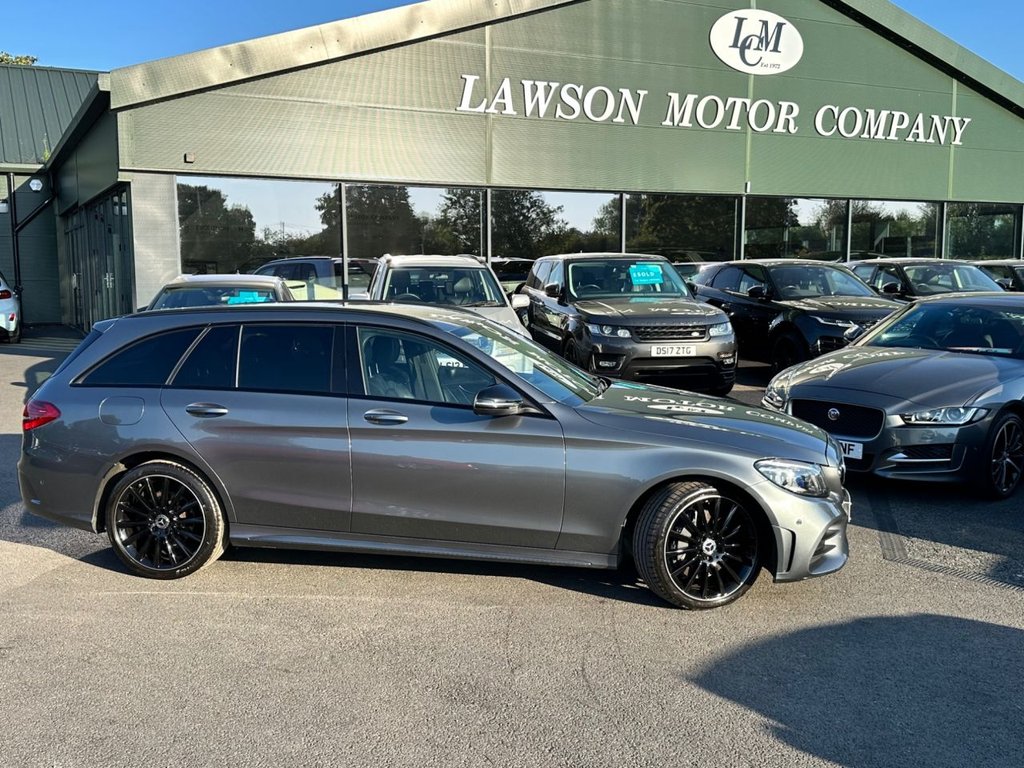 USED 2020 69 MERCEDES-BENZ C CLASS 2.0 C300d AMG Line Night Edition (Premium) Estate 5dr Diesel G-Tronic+ 4MATIC Euro 6 (s/s) (245 ps) 