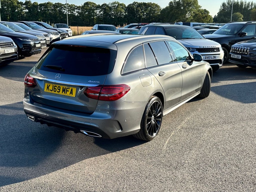 USED 2020 69 MERCEDES-BENZ C CLASS 2.0 C300d AMG Line Night Edition (Premium) Estate 5dr Diesel G-Tronic+ 4MATIC Euro 6 (s/s) (245 ps) 