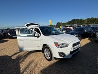 USED 2014 14 MITSUBISHI ASX 1.8D 4 SUV 5dr Diesel Manual 4WD Euro 5 (114 ps) ABS AND AIR CON