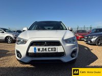 USED 2014 14 MITSUBISHI ASX 1.8D 4 SUV 5dr Diesel Manual 4WD Euro 5 (114 ps) ABS AND AIR CON