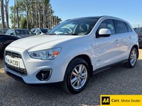 USED 2014 14 MITSUBISHI ASX 1.8D 4 SUV 5dr Diesel Manual 4WD Euro 5 (114 ps) ABS AND AIR CON
