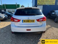 USED 2014 14 MITSUBISHI ASX 1.8D 4 SUV 5dr Diesel Manual 4WD Euro 5 (114 ps) ABS AND AIR CON