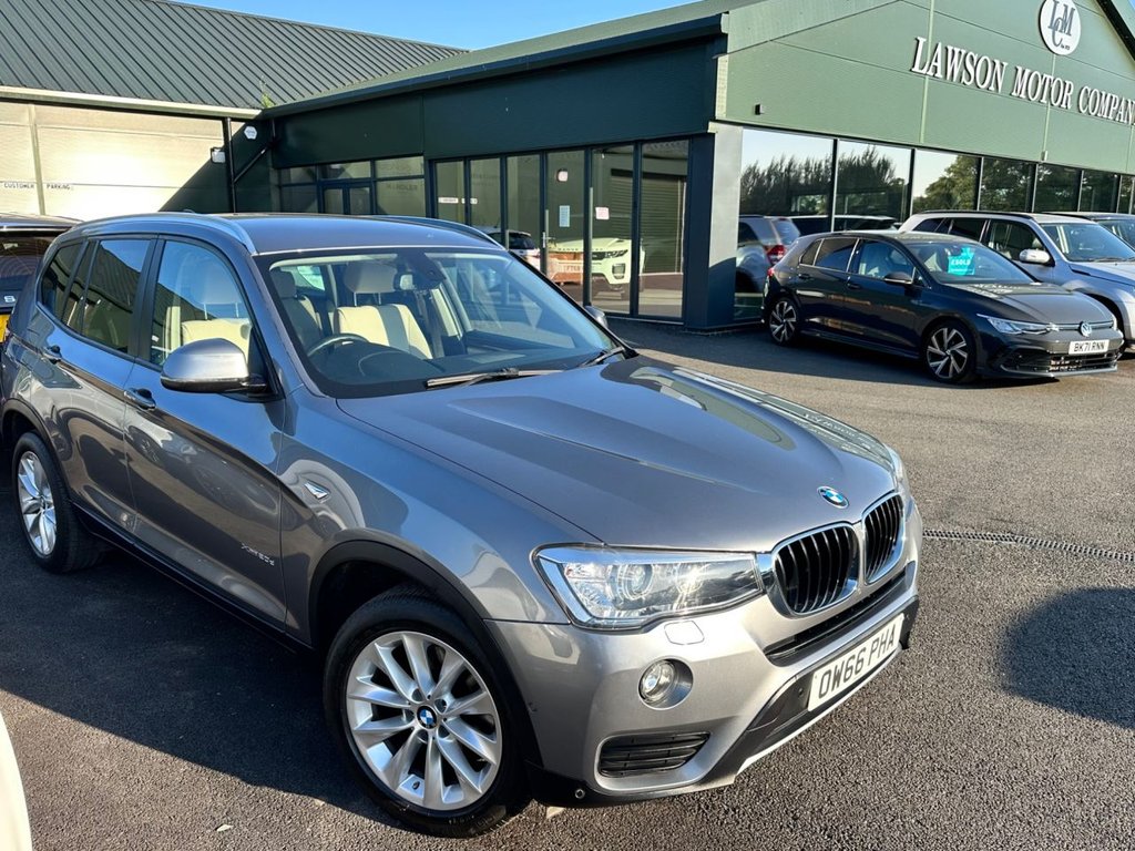 USED 2017 66 BMW X3 2.0 20d SE SUV 5dr Diesel Auto xDrive Euro 6 (s/s) (190 ps) 