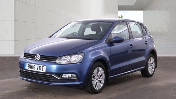 USED 2015 15 VOLKSWAGEN POLO 1.0 BlueMotion Tech SE Hatchback 5dr Petrol Manual Euro 6 (s/s) (60 ps) &pound;ZERO DEPOSIT FINANCE