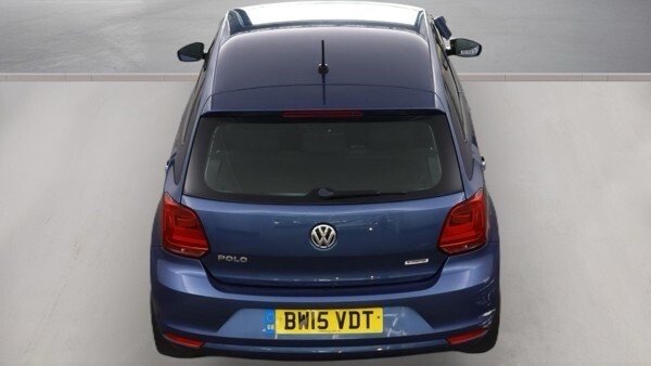 USED 2015 15 VOLKSWAGEN POLO 1.0 BlueMotion Tech SE Hatchback 5dr Petrol Manual Euro 6 (s/s) (60 ps) &pound;ZERO DEPOSIT FINANCE