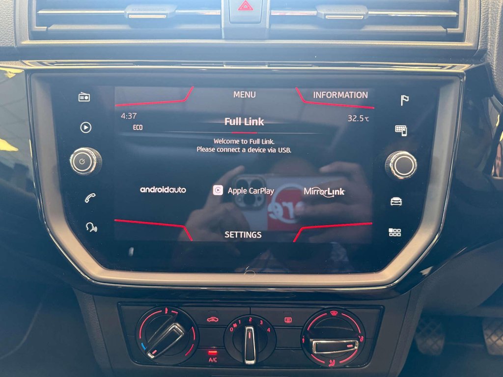 USED 2017 67 SEAT IBIZA 1.0 Ibiza FR TSi 5dr FSH + PAN ROOF + APPLE CARPLAY