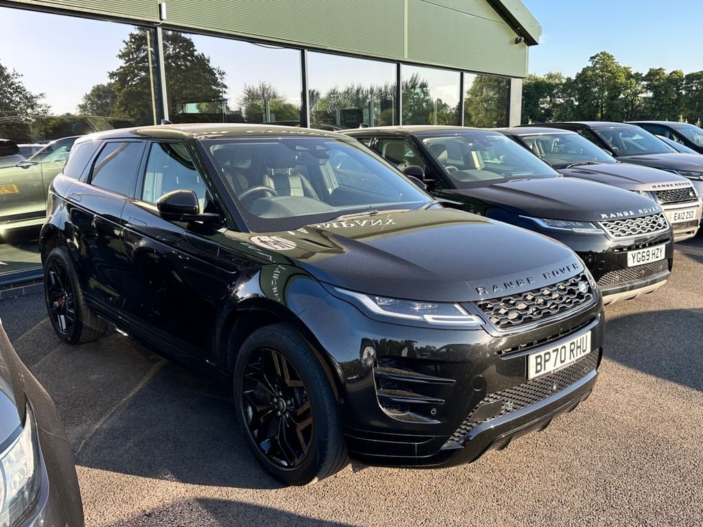 USED 2021 70 LAND ROVER RANGE ROVER EVOQUE 2.0 D200 MHEV R-Dynamic SE SUV 5dr Diesel Auto 4WD Euro 6 (s/s) (204 ps) 
