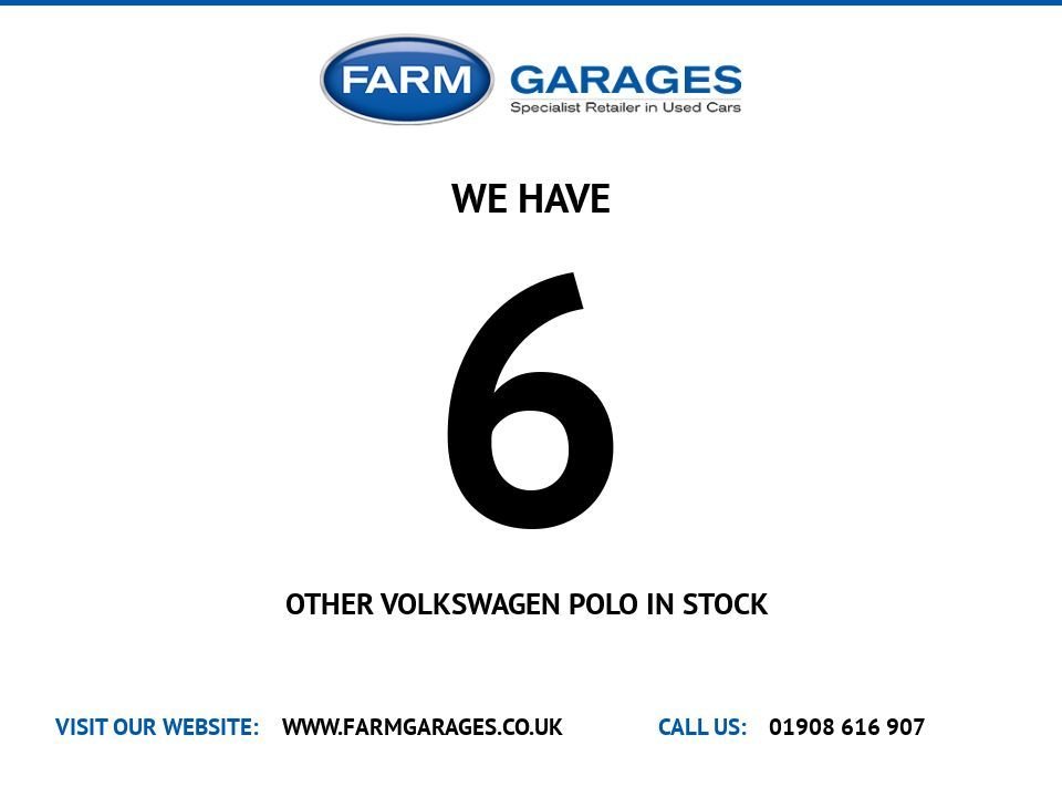 USED 2017 67 VOLKSWAGEN POLO 1.0 TSI SEL Hatchback 5dr Petrol Manual Euro 6 (s/s) (110 bhp) &pound;ZERO DEPOSIT FINANCE