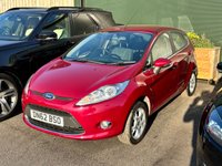 USED 2012 62 FORD FIESTA 1.25 Zetec Hatchback 5dr Petrol Manual (129 g/km, 81 bhp) 
