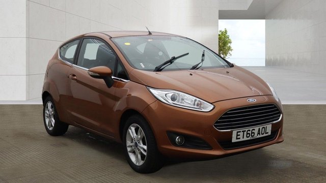 2017 66 FORD FIESTA 1.6 Zetec Hatchback 3dr Petrol Powershift Euro 6 (105 ps) 