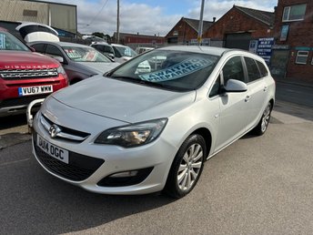2014 VAUXHALL ASTRA 1.6 CDTi ecoFLEX Tech Line Sports Tourer 5dr Diesel Manual Euro 6 (s/s) (110 ps) &pound;3795.00