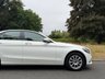 USED 2017 17 MERCEDES-BENZ C CLASS 2.0 C200 SE Saloon 4dr Petrol Manual Euro 6 (s/s) (184 ps) SAT NAV, LEATHER, POLAR WHITE