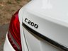 USED 2017 17 MERCEDES-BENZ C CLASS 2.0 C200 SE Saloon 4dr Petrol Manual Euro 6 (s/s) (184 ps) SAT NAV, LEATHER, POLAR WHITE