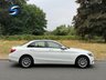 USED 2017 17 MERCEDES-BENZ C CLASS 2.0 C200 SE Saloon 4dr Petrol Manual Euro 6 (s/s) (184 ps) SAT NAV, LEATHER, POLAR WHITE
