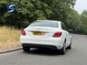 USED 2017 17 MERCEDES-BENZ C CLASS 2.0 C200 SE Saloon 4dr Petrol Manual Euro 6 (s/s) (184 ps) SAT NAV, LEATHER, POLAR WHITE