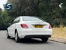 USED 2017 17 MERCEDES-BENZ C CLASS 2.0 C200 SE Saloon 4dr Petrol Manual Euro 6 (s/s) (184 ps) SAT NAV, LEATHER, POLAR WHITE