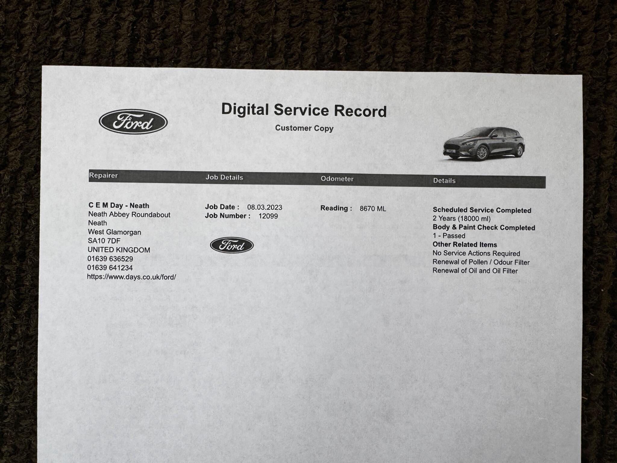 2021 21 FORD FOCUS