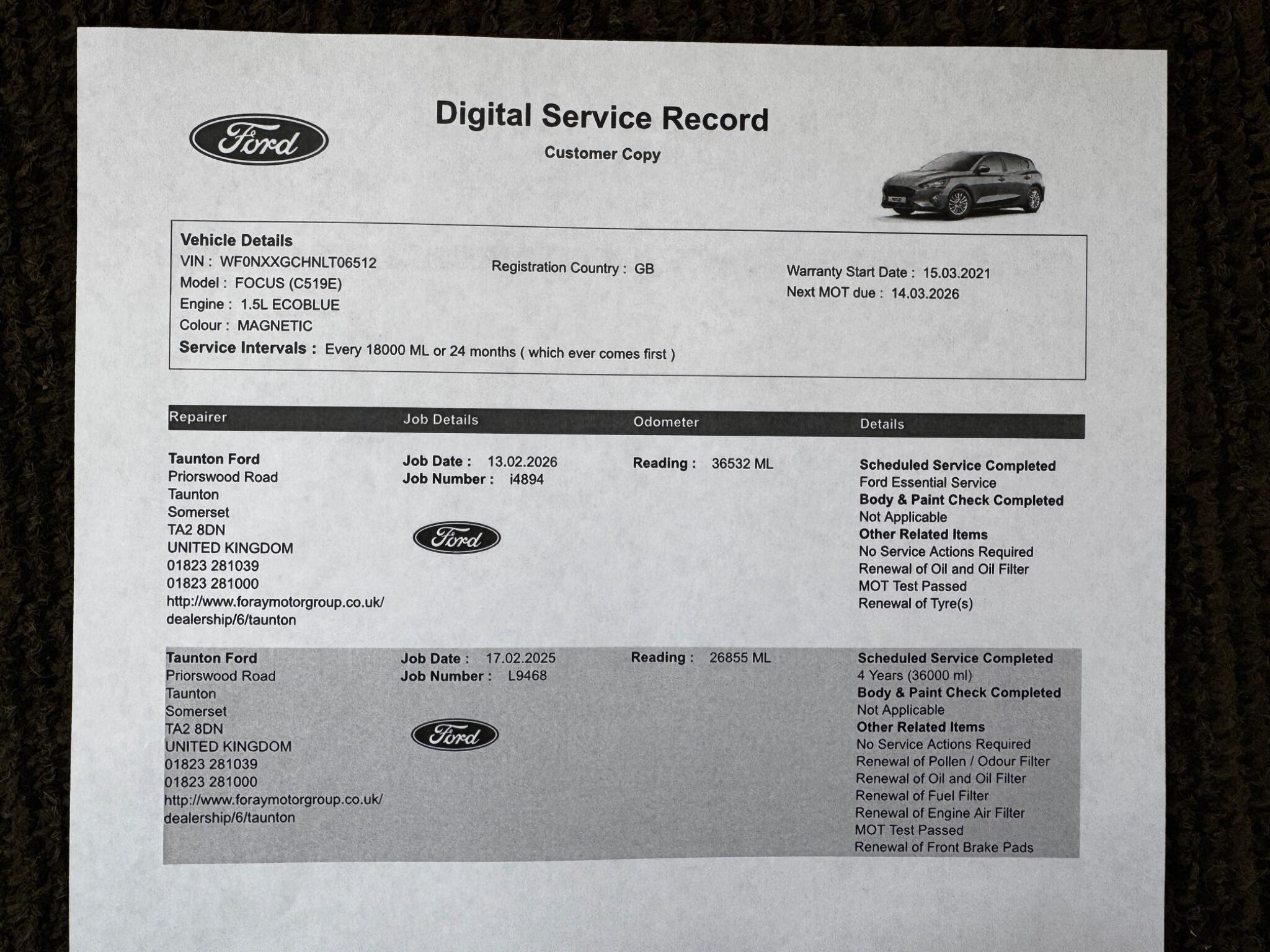 2021 21 FORD FOCUS
