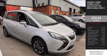 2012 VAUXHALL ZAFIRA TOURER